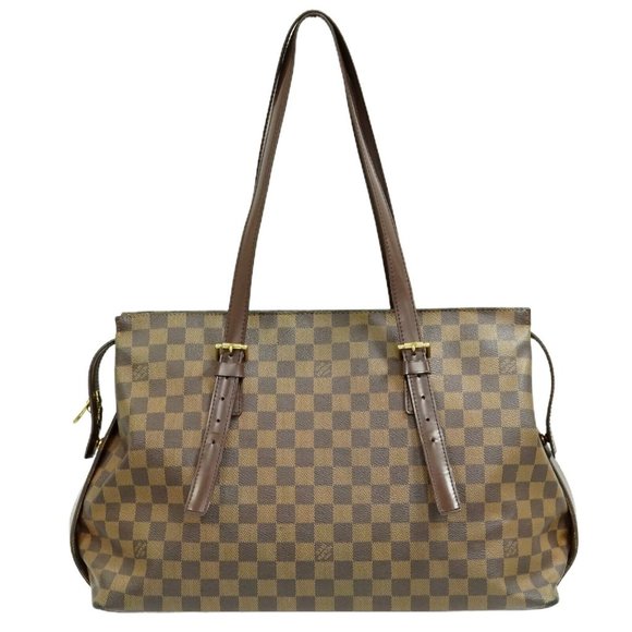 Louis Vuitton Handbags - Chelsea Damier Ebene Canvas Shoulder Tote Bag